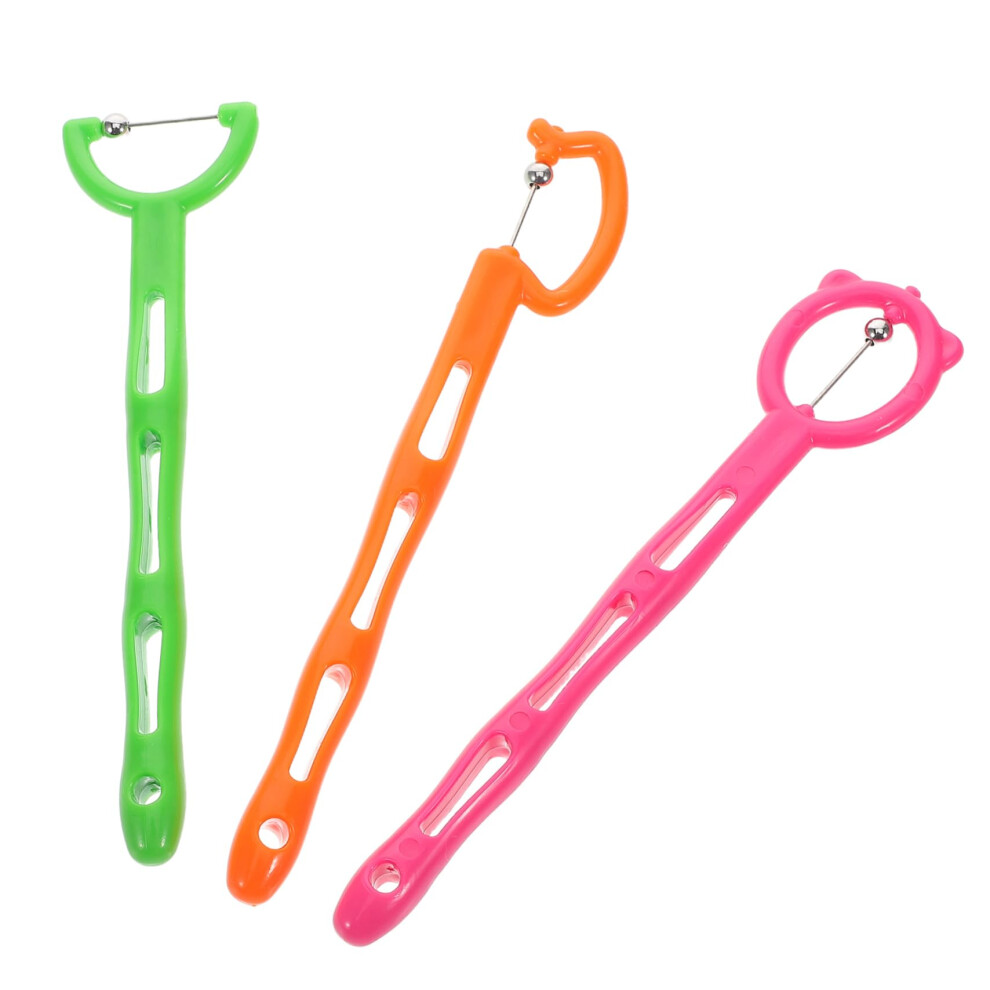 3pcs Speech Therapy Tool Set Tongue Strengthener for Kids Improves Articulation and Flexibility
