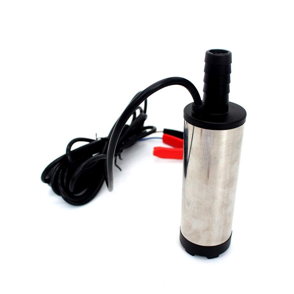12V Stainless Steel Submersible Water And Diesel Transfer Pump, Flow 12L/Min, Easy Setup 9426802514674