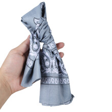 Chaîne de taille polyvalente, motif de noix de cajou-Gris