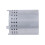 Portable Smokeless Iron Fire Pit for Camping Courtyard Tabletop Silver 2