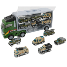 Militär-LKW-Fahrzeug mit Druckgussmodellen, perfekte Größe für Kleinkinder und die frühkindliche Entwicklung