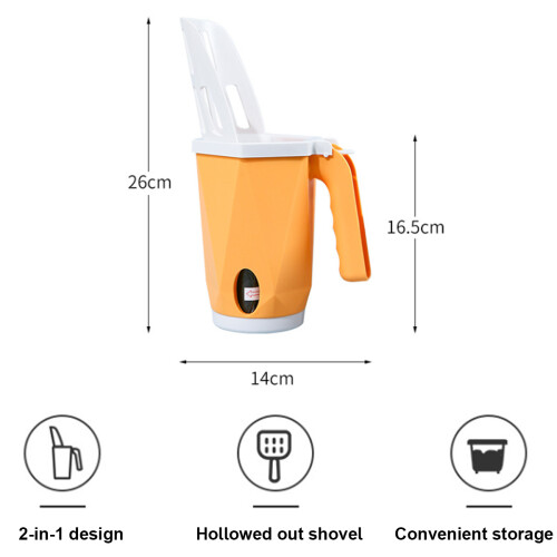 Poolside Partner: Diatomaceous Earth Scoop, Efficient Pool Cleaning Tool For Professional Results 1