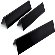 3-pakke grillvarmeplater for Weber Spirit 200-serien - svart
