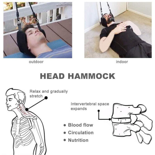 Hamac pour le cou - oreiller cervical pour la détente 1
