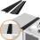 Fugenleiste Herd/Arbeitsplatte 61.5 cm (25") Silikon   2er-Pack 1