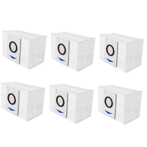 Staubsaugerbeutel für Ecovacs Deebot X1 Omni 6er-Pack