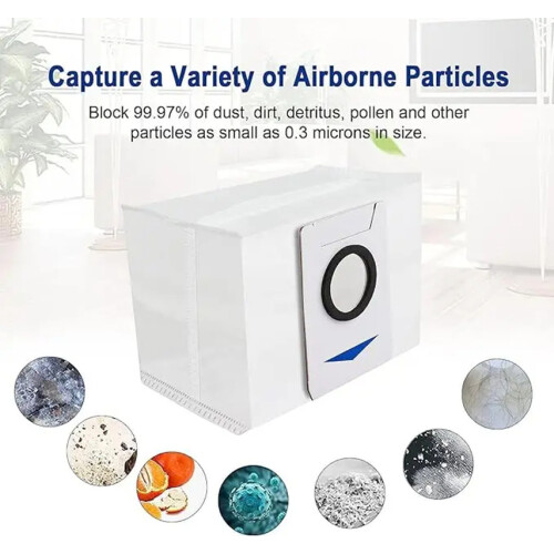 Staubsaugerbeutel für Ecovacs Deebot X1 Omni 6er-Pack 2