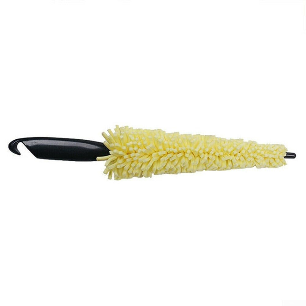Car Wheel Cleaning Brush With Ergonomic Compact Design For Powerful Tire Cleaning 9382693760944