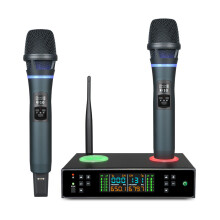Professionelles drahtloses Mikrofonsystem mit Anti-Feedback