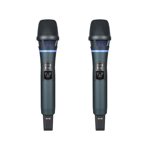Professionelles drahtloses Mikrofonsystem mit Anti-Feedback 2