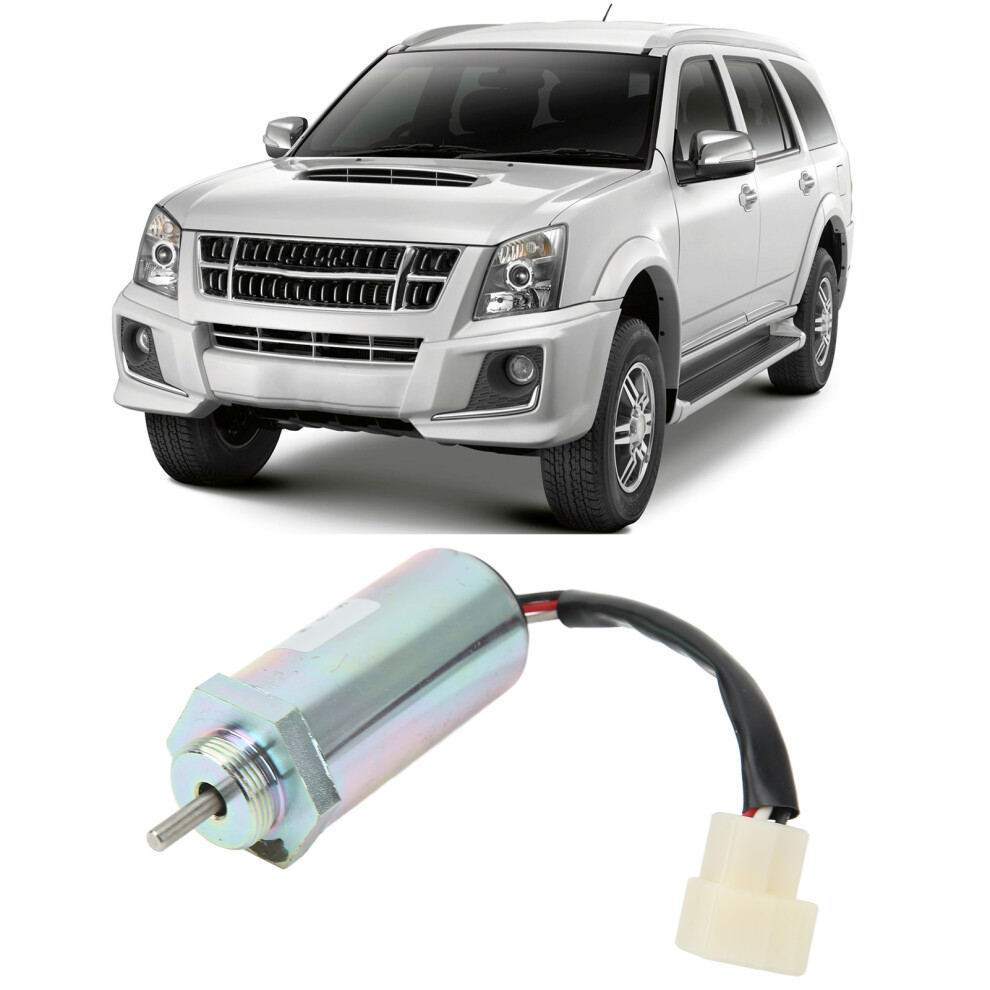 12V Car Solenoid Valve For Isuzu 3Ld1 3Ld2 4Le1 Engines, Aluminum Alloy 4651371529896