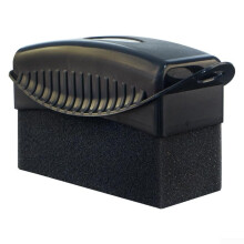 Car Wheel Cleaning Brush with Density Sponge for Tire Washing Polishing and Dirt Removal Black