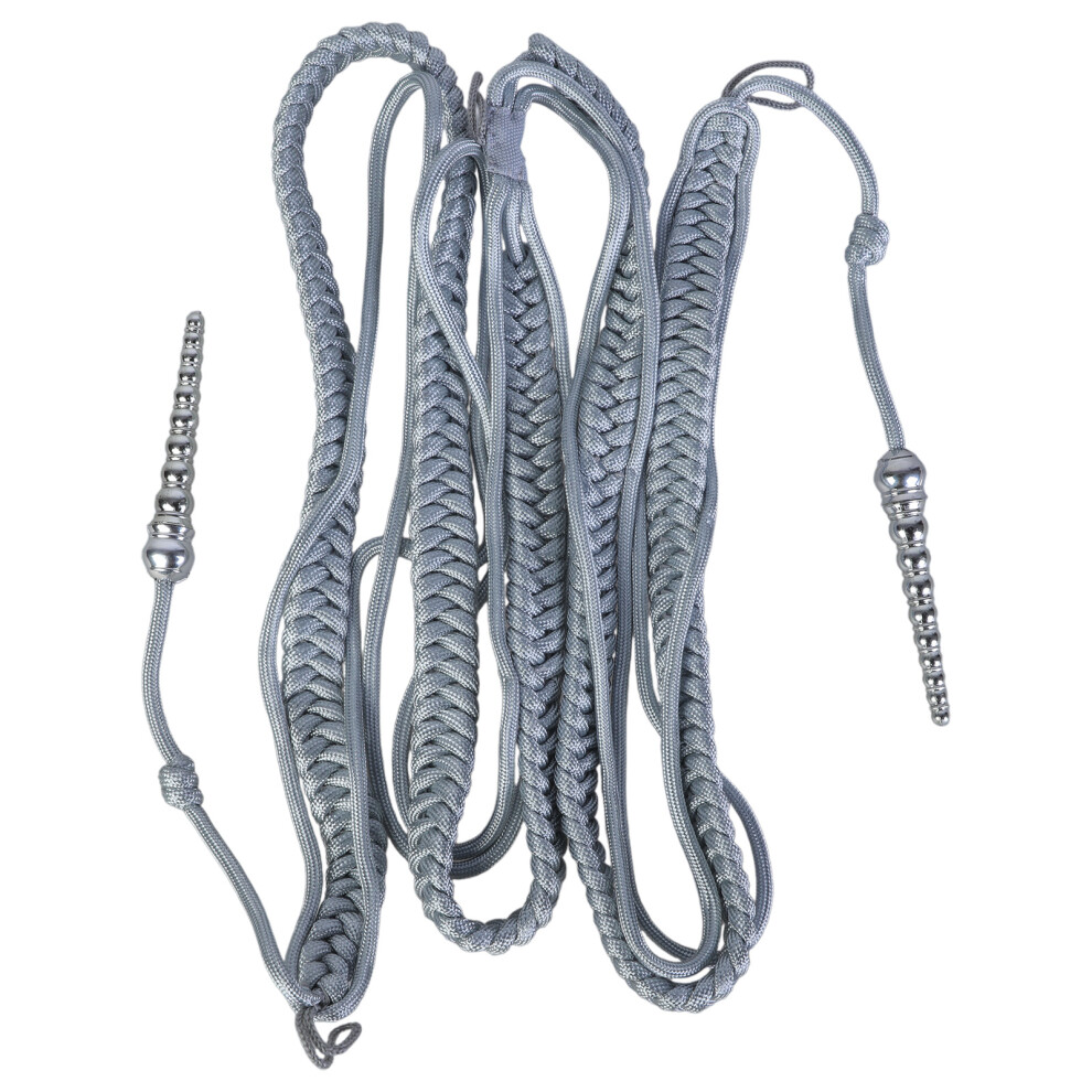 Gray Stylish Shoulder Cord Exquisite Uniform Cosplay Costume
