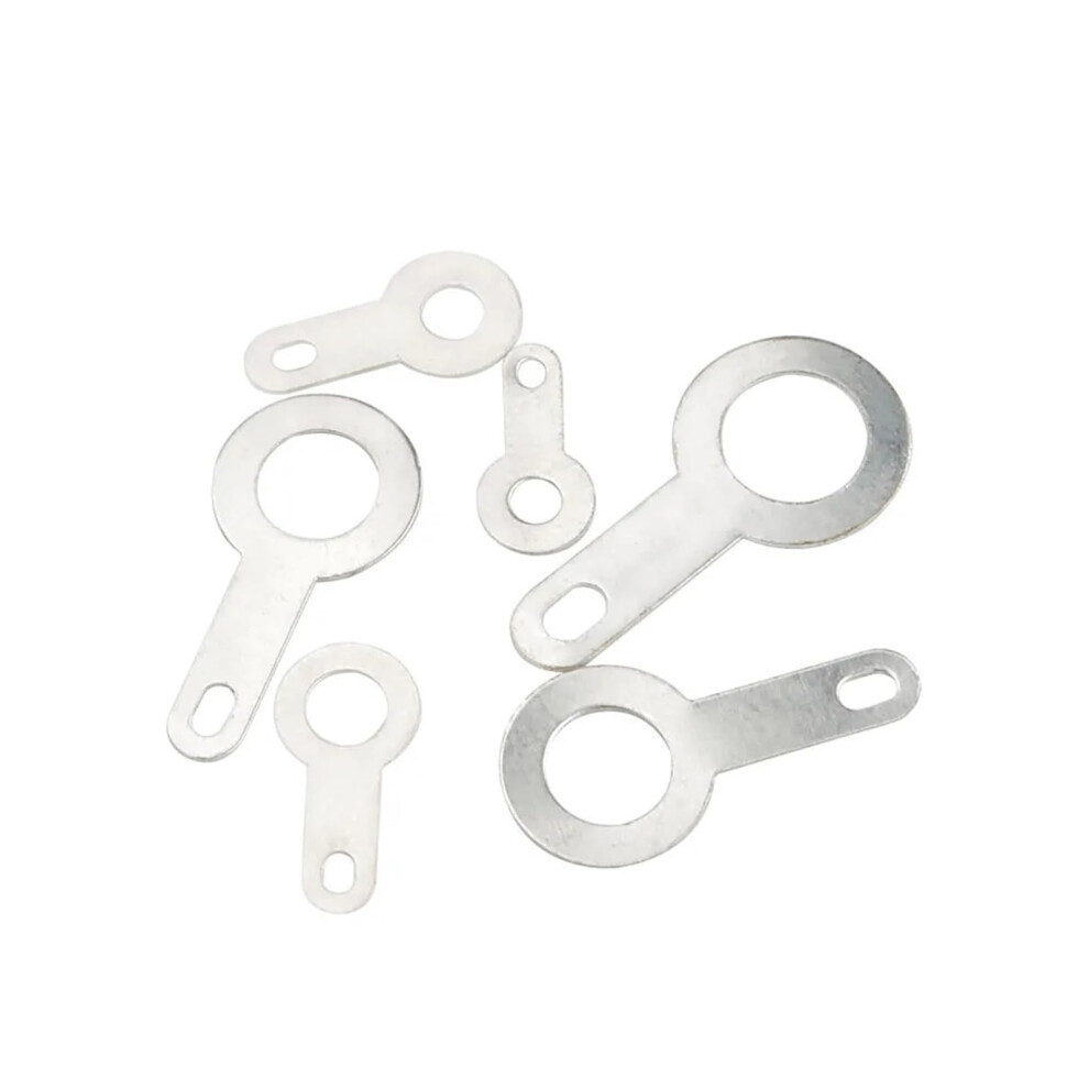 Copper Single Head Solder Lug M8.2 For Pcb, Durable Conductivity Terminal Connector 50Pcs 9189345299735