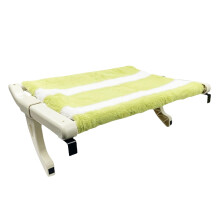 Cat Hammock Window Cat Bed Soft Fabric, Window Sill Pet Shelf, Space Saving Window Perch 19.69x13.78x7.36 Inches