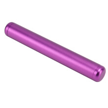 Wasserdichte Aluminium-Zigarettenschachtel Aufbewahrungsbehälter 110x14mm Lila