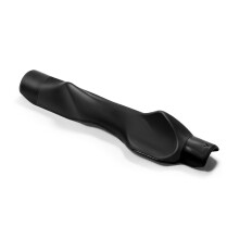 Golf Grip Part - Black Rubber Golf Grip for Improved Control and Comfort, Compatible with Standard Golf Clubs