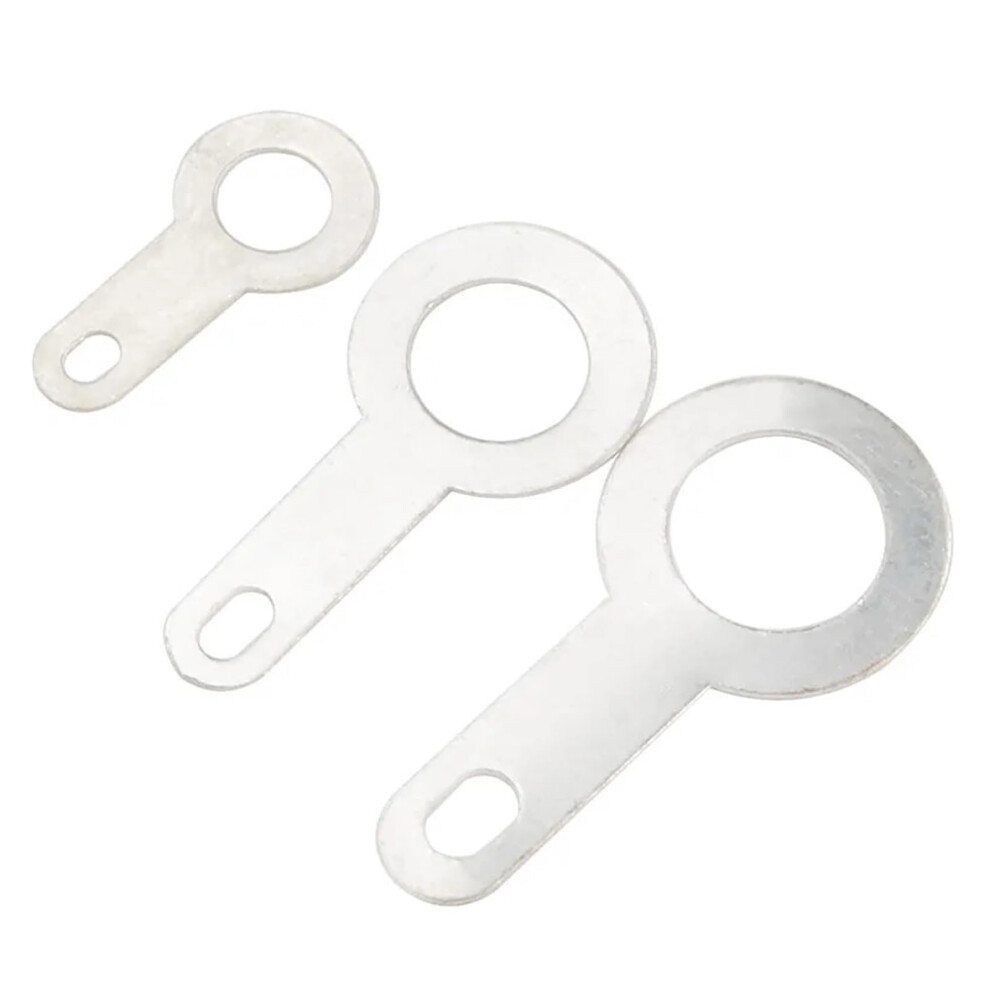 50Pcs Silver Plated Copper Solder Lug Terminal M8.2 Single Head Conductivity Connector 9426802515275