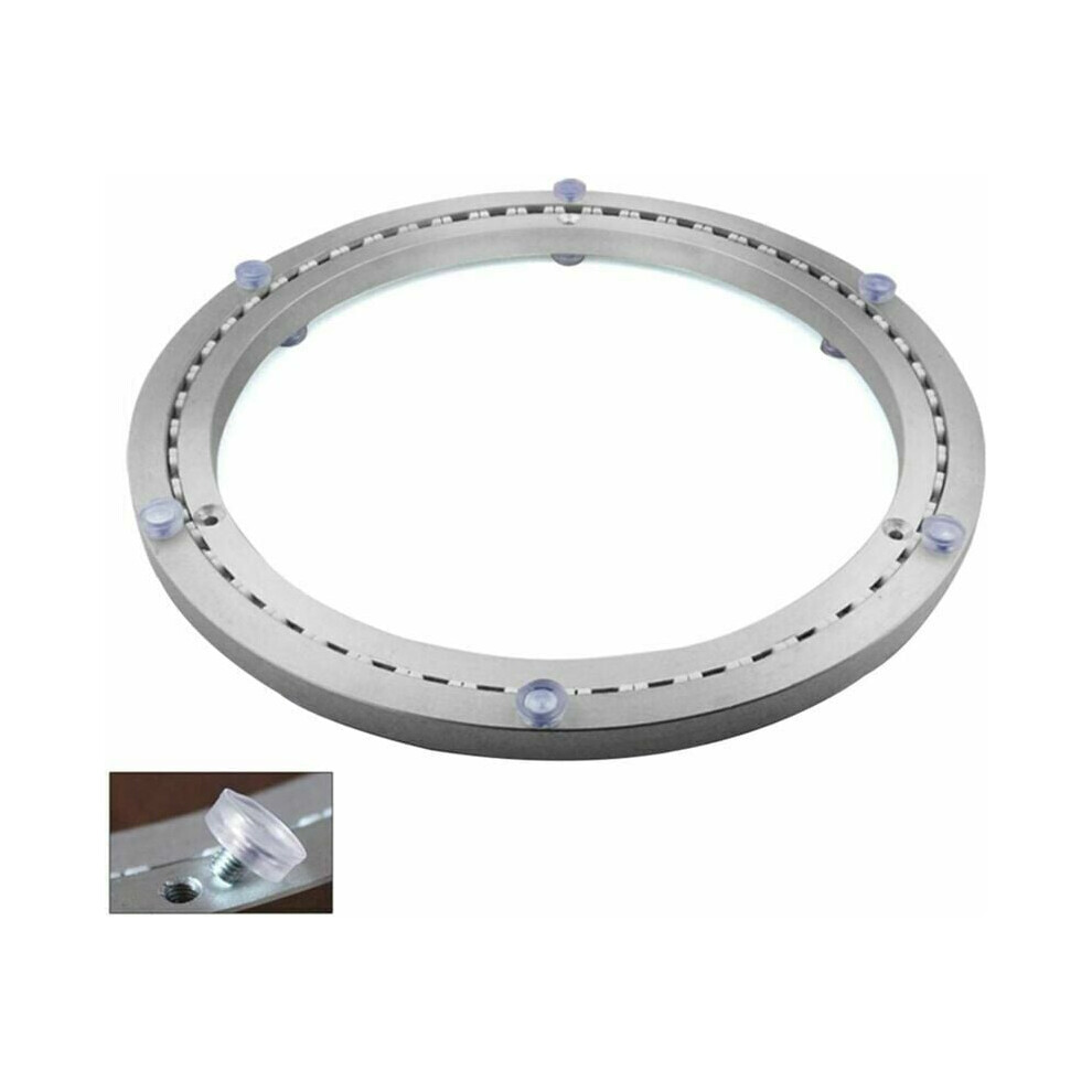 360 Rotatable Stainless Steel Base, Corrosion-Resistant Rotating Tray Hardware For High Load Capacity, Round Swivel Turntable For Wide Application 9340959703111