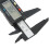 Digital Caliper 6in LCD Screen, 0.1mm Resolution, Black 3