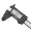 Digital Caliper 6in LCD Screen, 0.1mm Resolution, Black 6