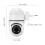 Telecamera di sicurezza wireless a 360 con visione notturna 2MP LED per la casa 7