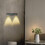 Elegant Wall Sconce for Damp Locations, 6W LED Light Source with Rotatable Modern Design 4