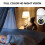 Telecamera di sicurezza wireless a 360 con visione notturna 2MP LED per la casa 6