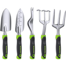 Transform Your Garden with Confidence, Garden Tool Set with Sturdy Cast Aluminum, Non-Slip Rubber Grip, and Designed for Ease of Use