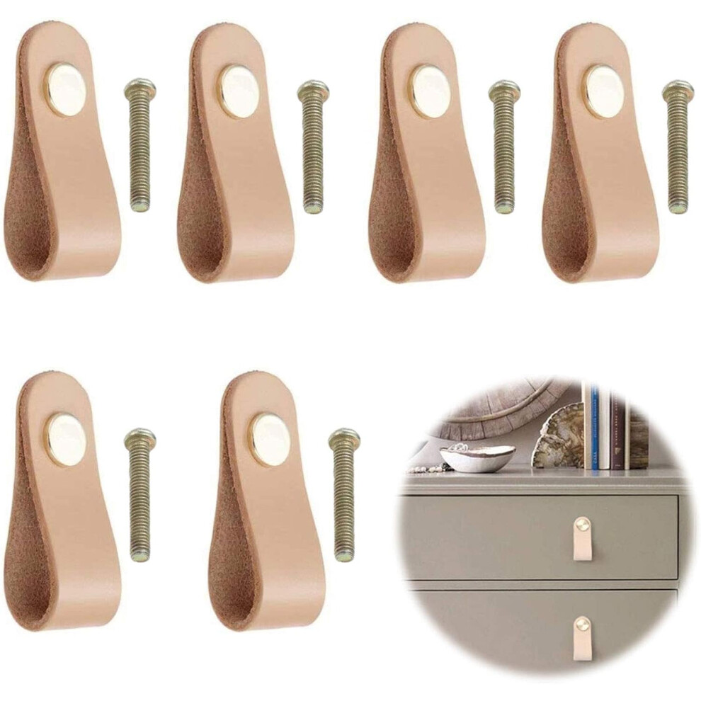 Elegant Furniture Accents, Faux Leather Pulls, Revitalize Your Spaces With Timeless Designs, Modern Decorative Hardware, Suitable For Various 9340258618314