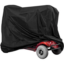 Capa para scooter de mobilidade com costura dupla, impermeável e resistente, compatível com scooters de mobilidade de 3 e 4 rodas, respirável e à
