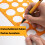Math Stencil Rulers, Transparent Orange For Precise Measurements, Flat Design For Convenient Storage, Suitable For Various Professions Including 7