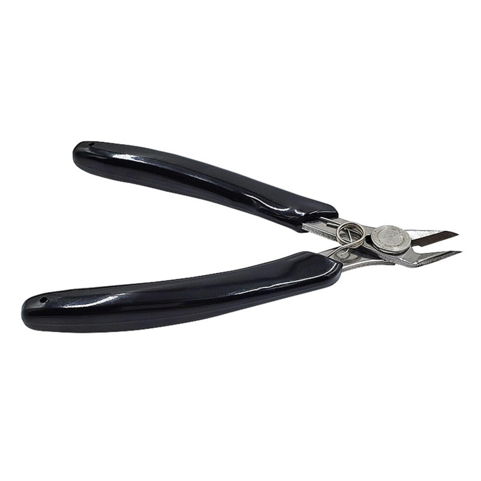 Electric Cable Cutter With Leverage, Side Cutter, Flush Cutter, Professional Hand Tool With Ergonomic Grip, Cutting Pliers Black 9382693789679