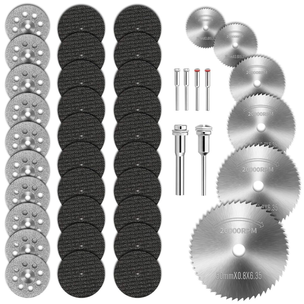 Professional Cutting Discs For Electric Grinding Mill, Hss Rotary Saw Blades With High-Speed-Steel And High Compatibility Mandrel 9433291722619