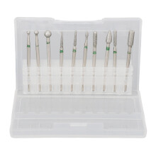 Regalo perfetto per gli appassionati di nail art, set di strumenti multifunzione per nail art, 10 stili diversi, in acciaio inossidabile, facili da