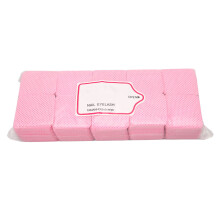 Salviette per unghie versatili, morbide e delicate sulla pelle, in cotone senza pelucchi, ad alto potere assorbente per la rimozione della colla per