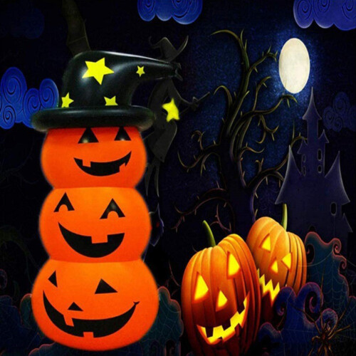 Φουσκωτές διακοσμήσεις για το Halloween, αδιάβροχες διακοσμητικές αυλές εξωτερικού 2