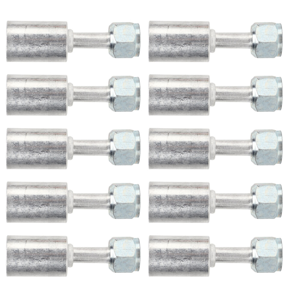 Air Conditioning Hose Fitting 3/8In R12 Aluminum 180 For Cars Trucks Workshop 8241371537524