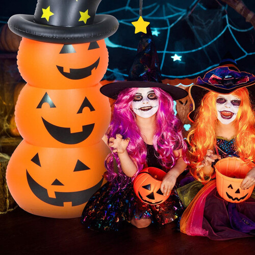 Φουσκωτές διακοσμήσεις για το Halloween, αδιάβροχες διακοσμητικές αυλές εξωτερικού 1