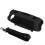 Silicone Case for JBL Charge 6 With Adjustable Strap, Black, Protective Outdoor Case 1