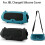 Silicone Case for JBL Charge 6 With Adjustable Strap, Black, Protective Outdoor Case 5