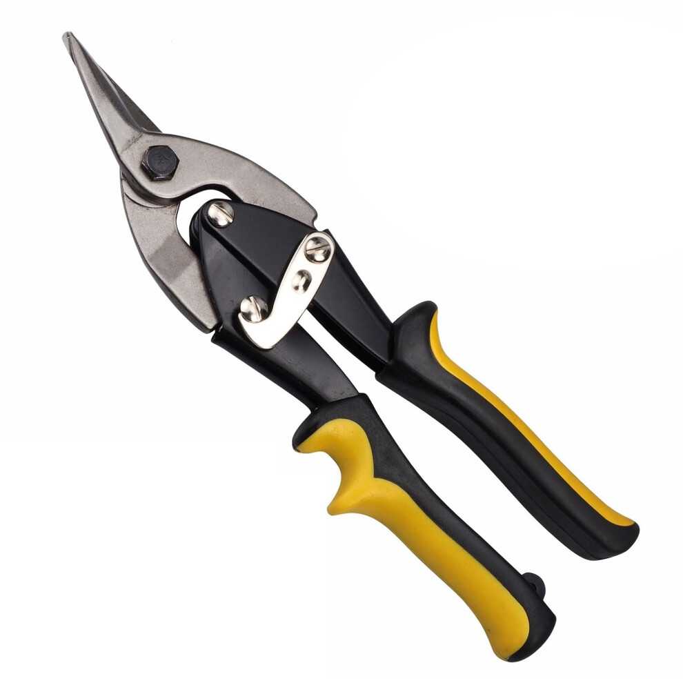 10Inch Desktop Aviation Snips Ergonomic Handle Metal Sheet Cutting Iron Sheet Scissors For Gardeners And Craftsmen 9189345299988