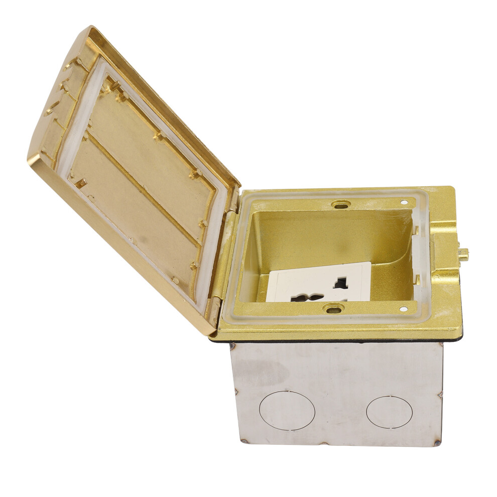 Concealed 250V Brass Socket Space-Saving & Flame Retardant Design 4931371538587