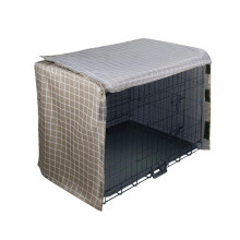 Dog Crate Cover Durable Pet Kennel Case For Wire Dog Crates With Buckles On All Four Sides, 3 Sizes Available, Color M