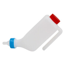 Goat Feeding Bottles 800ml Soft Nipple, Ergonomic Handle For Goats, Lambs, Sheep, Cattle Breeding Tool