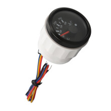 52MM Ölk Temp Anzeige DC 9-32V Doppelskala für Wohnmobil Yacht Boot Schwarz