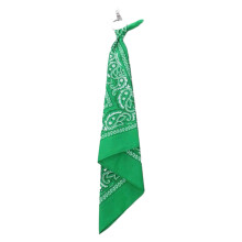 Fashionable Waist Chain Punk Trousers Chain Square Scarf-Green