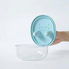 Blue2025 New No-Mess Snack Box - Kitchen Organizer, Easy-to-Clean Snack Box, Cookie Organizer