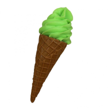 Eiscreme-Simulationsspielzeug, künstliches Modell, grüne Dekoration, 1 Set