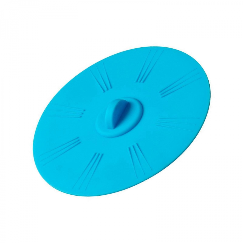 Silicone Drain Plug 15Cm Leak Proof Water Stopper Flexible Bathroom Kitchen Sink Protector Durable Silicone Greyblue 5008878129194